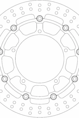FERODO - FMD0281RX - Brake Discs - Geschikt voor Yamaha Gratis Verzending