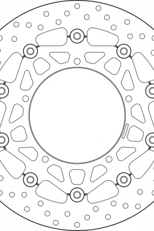 BREMBO - 78B40871 - Brake Discs - Compatibel met Yamaha Hete Deal