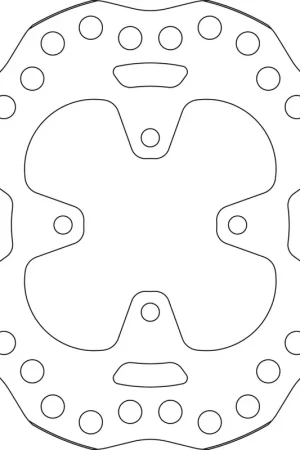 Handgemaakt SBS - UPGRADE BRAKE DISC 6008 - Brake Discs - Geschikt voor Husqvarna en KTM