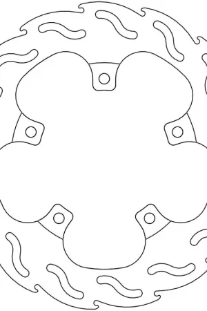 MOTO MASTER - 110417 - Brake Discs - Flame Fixed Disc 240 Meest Verkocht