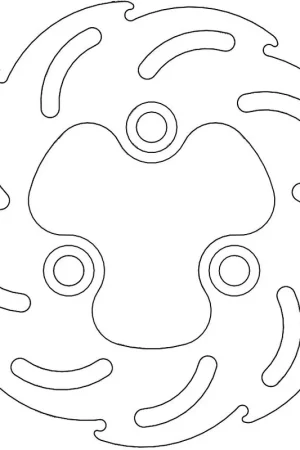 Betaalbaar MOTO MASTER - FLAME FIXED DISC 155 - Brake Discs - Disc