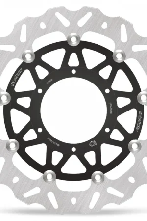 MOTO MASTER - 113245 NITRO FLOATING ALU DISC 296 - Brake Discs - OFFSET DISC Beperkt Aanbod