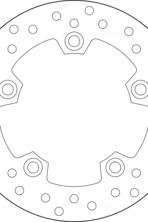 Modern BREMBO - 68B40727 - Brake Discs - Geschikt voor diverse voertuigen