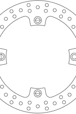 FERODO - FMD0242R - Brake Discs - BRAKE DISC Groothandel