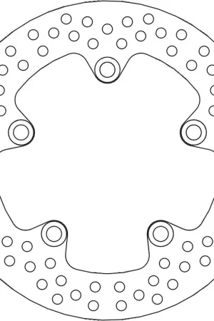 Dagaanbieding MOTO MASTER - 110463 - Brake Discs - HALO FIXED DISC 220