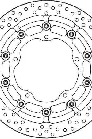 MOTO MASTER - 314001 - Brake Discs - FOR RACE USE ONLY 6.0MM Exclusief