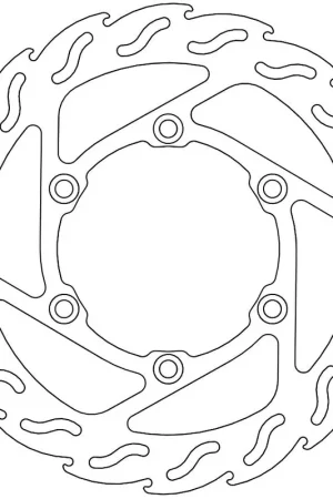 Budget MOTO MASTER - 110654 - Brake Discs - Flame Fixed Disc 290