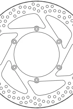 Betrouwbaar MOTO MASTER - 110631 - Brake Discs - HALO FIXED DISC 300