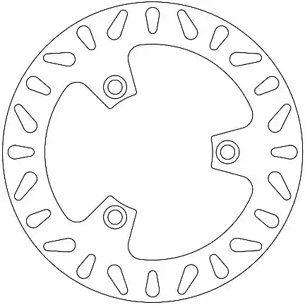 Laatste Versie FERODO - FMD0217R - Brake Discs - Geschikt voor Honda CBR 600 en NS 400 R