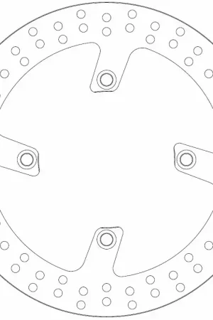 FERODO - FMD0148R - Brake Discs - Geschikt voor Suzuki Dr 750 s j en Dr 800 s l Gratis Verzending