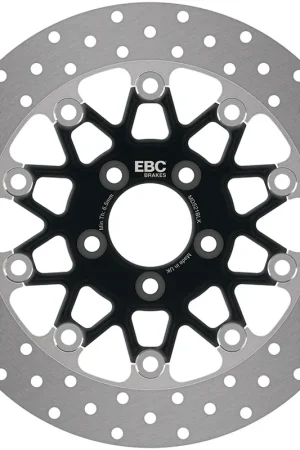 EBC - MD521BLK - Brake Discs - BLACK CHROME CENTRED Shop Nu