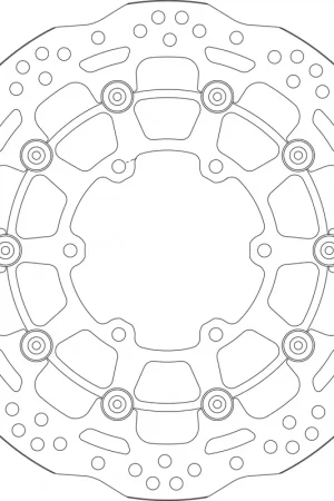 Voordeelprijs SBS - UPGRADE BRAKE DISC 6036A - Brake Discs - Geschikt voor meerdere Suzuki modellen