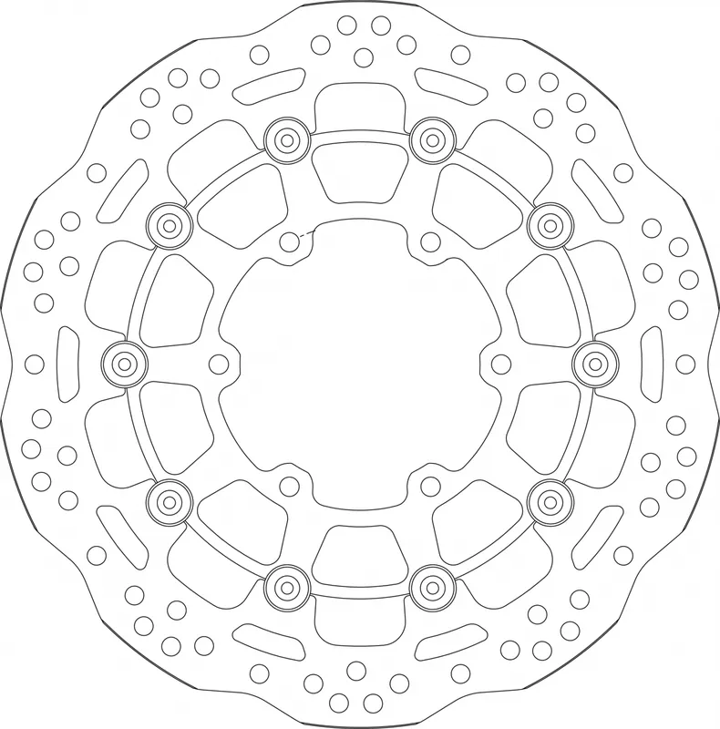 Voordeelprijs SBS - UPGRADE BRAKE DISC 6036A - Brake Discs - Geschikt voor meerdere Suzuki modellen