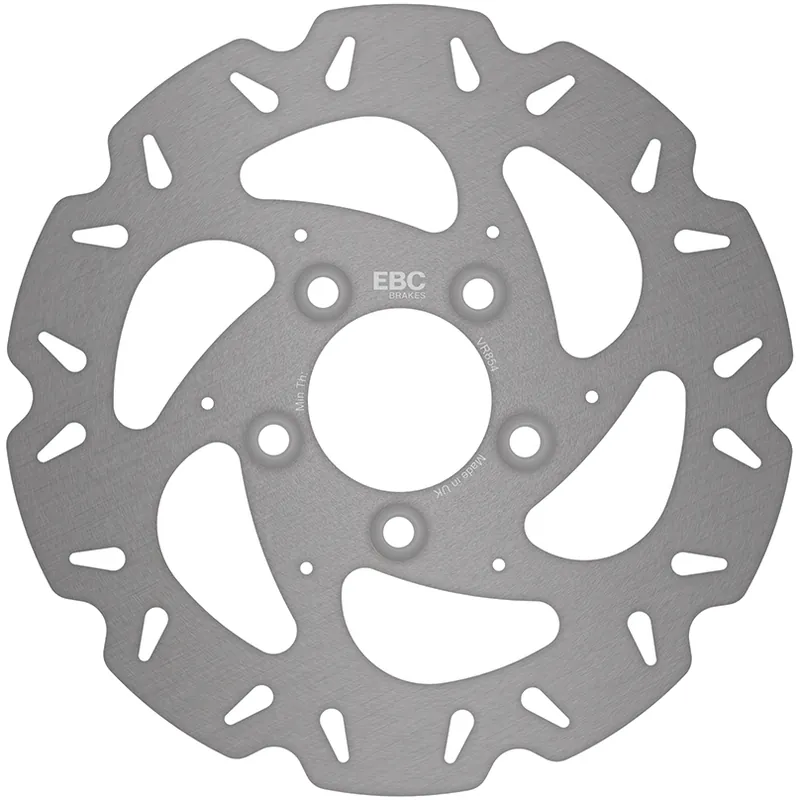 EBC - VR854 VEE REAR SOLID DISC - Brake Discs - Compatibel met diverse modellen Direct Beschikbaar