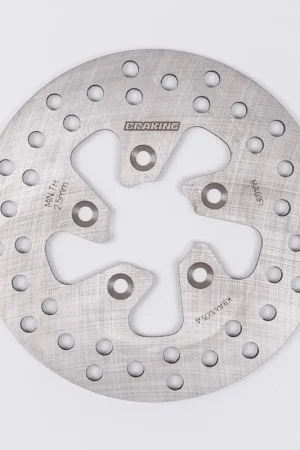 Betrouwbaar BRAKING - BRAKE DISC ROUND FIX FRONT - Brake Discs - Geschikt voor Malaguti F10 50 jet line modellen