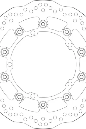 SBS - UPGRADE BRAKE DISC 6047 - Brake Discs - Geschikt voor Triumph Speed en Sprint Budget