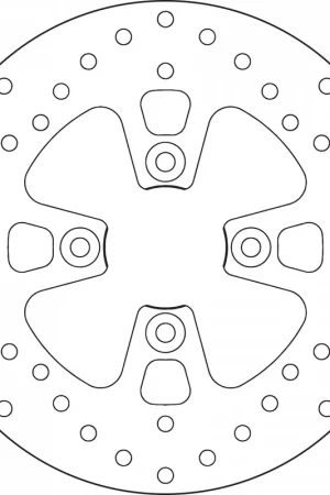BREMBO - 68B407G3 - Brake Discs - Compatibel met Yamaha Gratis Retour