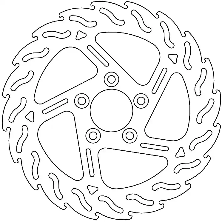 MOTO MASTER - 110747 - Brake Discs - HARLEY CUSTOM DISC Seizoensaanbieding