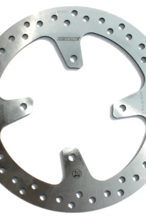 Merkproduct BRAKING - BRAKE DISK ROUND FIX REAR - Brake Discs - Geschikt voor Yamaha VP 250