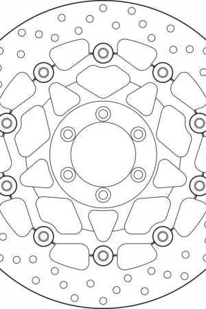 BREMBO - 78B408A7 - Brake Discs - Geschikt voor KTM Supermoto Authentiek