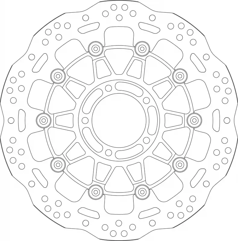 Nieuw Model SBS - UPGRADE BRAKE DISC 6044 - Brake Discs - Geschikt voor Ducati