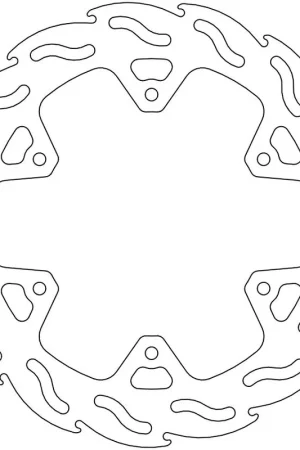 MOTO MASTER - 110348 - Brake Discs - Flame Fixed Disc 230 Bulkbestelling