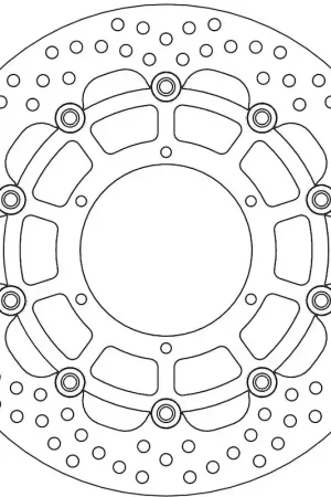 MOTO MASTER - 112155 - Brake Discs - HALO FLOATING ALU DISC 300 Veilige Betaling