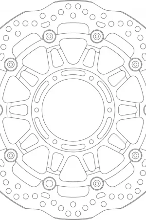 Flitsaanbieding SBS - UPGRADE BRAKE DISC 6261 - Brake Discs - Geschikt voor Honda Cbr 900 rr