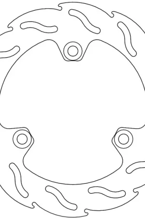 MOTO MASTER - FLAME FIXED DISC 220 - Brake Discs - Disc Speciale Aanbieding