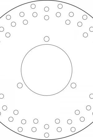 Exclusief BREMBO - 68B40762 - Brake Discs - Compatibel met Yamaha Yp 250 x
