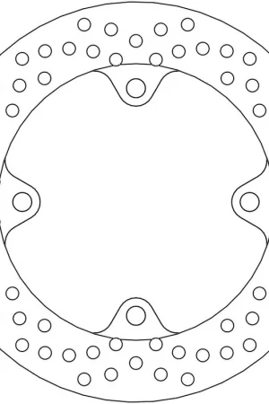 Direct Beschikbaar MOTO MASTER - 110493 - Brake Discs - HALO FIXED DISC 220