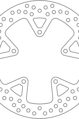 Weekendaanbieding MOTO MASTER - 110497 - Brake Discs - HALO FIXED DISC 260