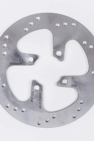 BRAKING - BRAKE DISC ROUND FIX FRONT SCOOTER LINE - Brake Discs - Geschikt voor Honda PCX en SH modellen Wereldwijde Verzending