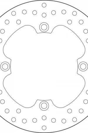 Hoge Kwaliteit BREMBO - 68B40754 - Brake Discs - Compatibel met Husqvarna