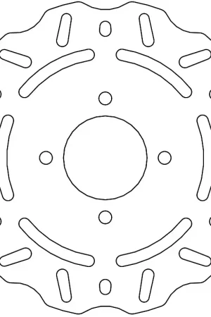 MOTO MASTER - 110706 - Brake Discs - Trial Nitro Fixed Disc 160 Bestel Nu
