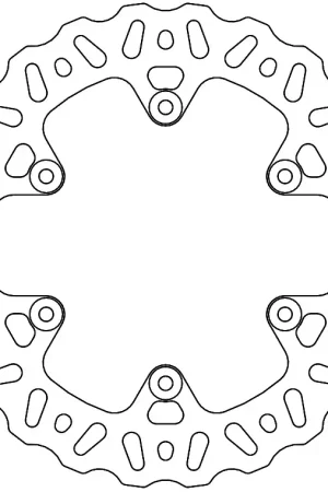 MOTO MASTER - 110717 - Brake Discs - NITRO FIXED DISC 220 Fabrieksprijs