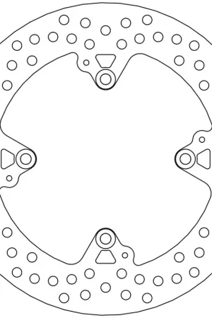MOTO MASTER - 110524 - Brake Discs - HALO FIXED DISC 245 Favoriet