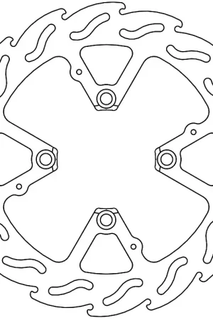 MOTO MASTER - 110781 - Brake Discs - Flame Fixed Disc Bestel Nu