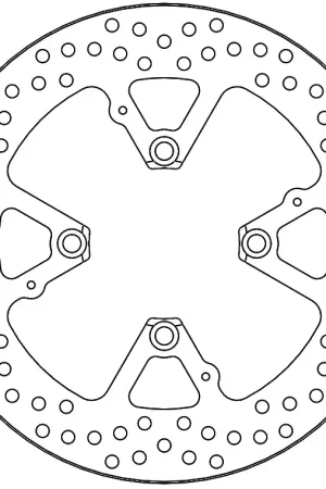 MOTO MASTER - 110782 - Brake Discs - HALO FIXED DISC Favoriet