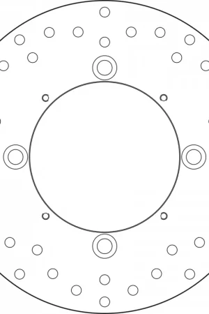 BREMBO - 68B407M0 - Brake Discs - Hoge kwaliteit remschijf Weekendaanbieding