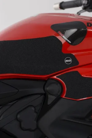 Bestseller R&G - TRACTION GRIPS CLEAR 4 - Protectors - DUCATI STREETFIGHTER V2 22-