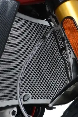 Handgemaakt R&G - RADIATOR GUARD BLACK - Protectors - Geschikt voor Indian FTR1200(S) 19-