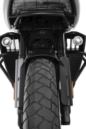 R&G - ADVENTURE BARS, BLACK - Protectors - Geschikt voor Harley Pan America Finale Uitverkoop