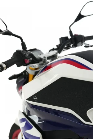 Wereldwijde Verzending R&G - BMW G310R 21- TANK TRACTION GRIPS - BLACK 2-GRIP KIT