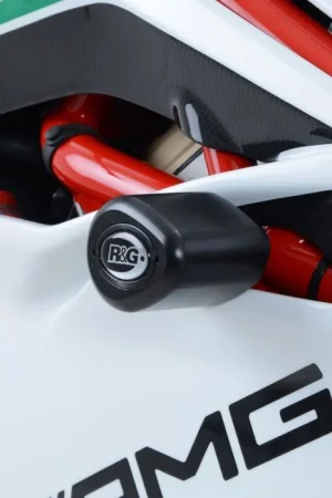 Uitverkoop R&G - CRASH PROTECTOR AERO NO-CUT BLACK - Protectors - Geschikt voor Mvagusta F4RC