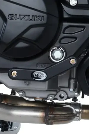 R&G - ENGINE CASE SLIDER - Protectors - BLACK - RHS Premium