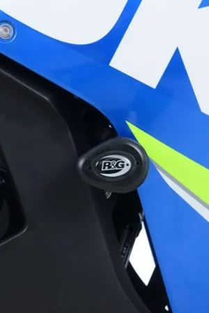 R&G - CRASH PROTECTOR AERO NO-CUT WHITE - Protectors - Compatibel met Suzuki Bulkbestelling