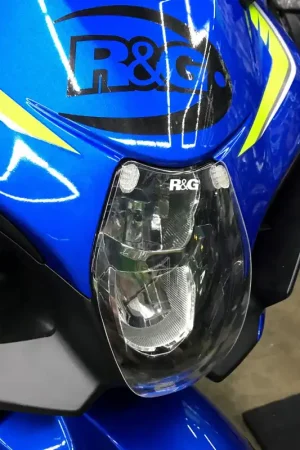 R&G - HEADLIGHT SHIELD - Protectors - Compatibel met Suzuki GSX-R1000 Beperkt Aanbod