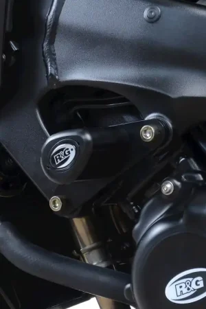 R&G - CRASH PROTECTOR AERO BLACK - Protectors - Geschikt voor Suzuki Katana 1000 Favoriet