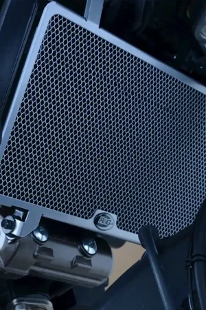 Limited Edition R&G - RADIATOR GUARD, TITANIUM - Protectors - Geschikt voor Suzuki 1050 V-Strom